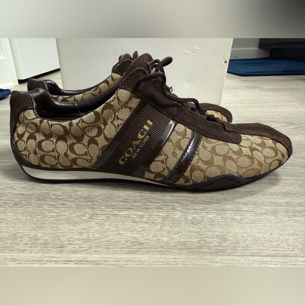 Coach Women’s Brown Casual Sneakers size 10